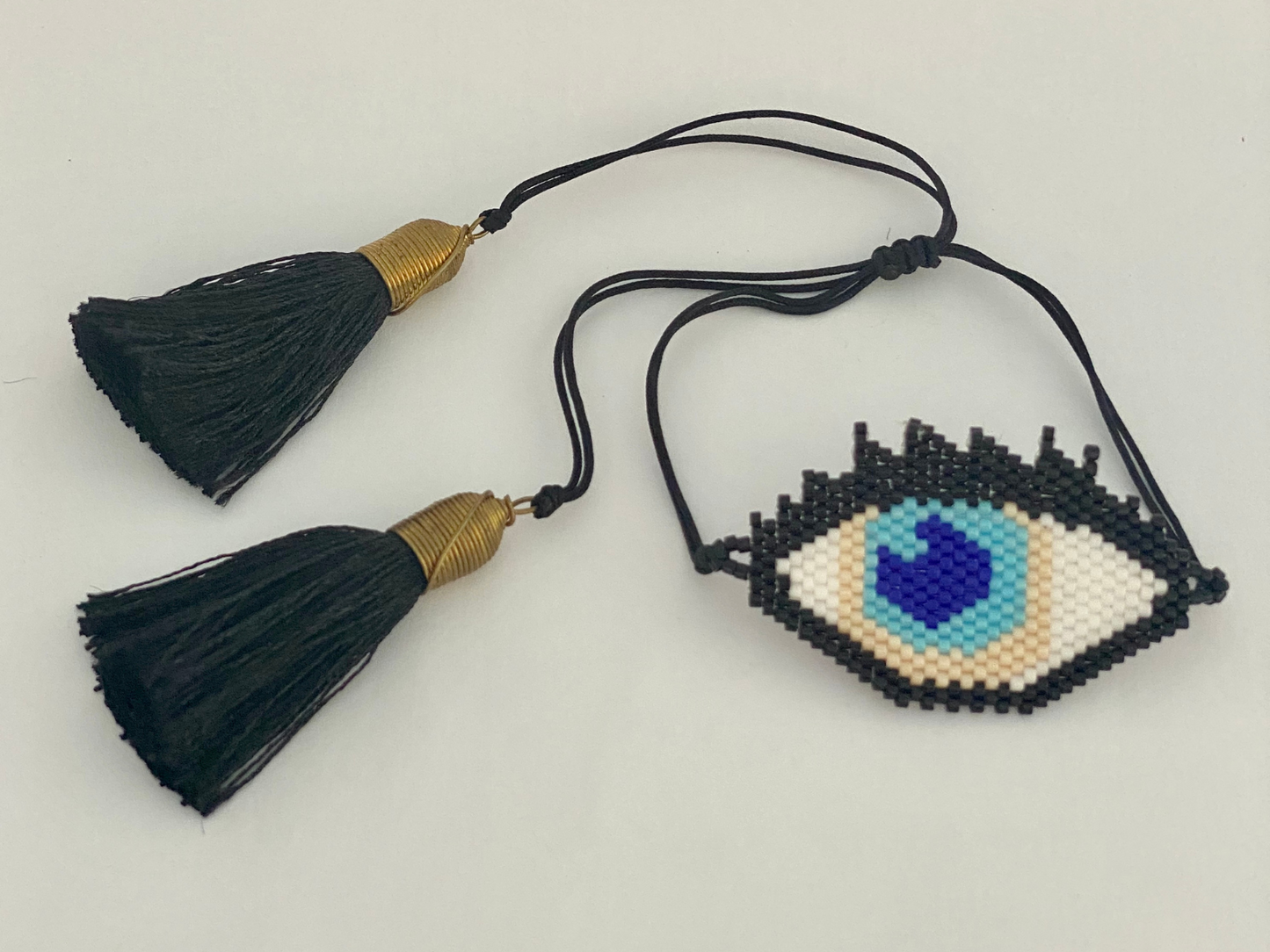 Evil Eye adjustable cord bracelet