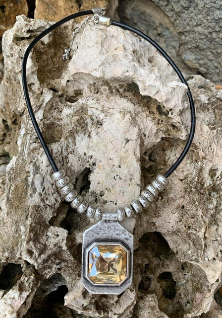 Zamak Silver Plated necklace